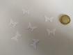 Scrapbooking   200  confettis papillon blanjc    mariage                                                                                                                                                                            