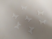 Scrapbooking   200  confettis papillon blanjc    mariage                                                                                                                                                                            