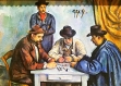 Set de table original, esthétique, lavable et résistant - pionniers de la peinture moderne - paul cézanne. les joueurs de cartes.