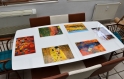 Set de table design, plastique, semi-rigide,  original, esthétique, lavable et résistant - arbres fleuris 10.