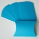 Lot de 10 boites à dragées bleu turquoise (coussin, oreiller) pour mariage ou baptême