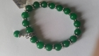 Bracelet jade vert traité