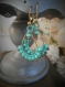 bijoux en perles petits pendants en forme de goutte, collection perlyne, lagon 
