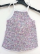 Robe bébé violette en coton à fleurs du 3 mois au 2 ans