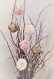 Fleurs décoratives aux choix en origami personnalisables, pour votre décoration mariage, baptême...