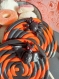 Décoration halloween grande sucette décorative bonbon en pâte fimo décoration de fête