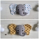 Guirlande éléphants, nuages. décoration chambre bébé