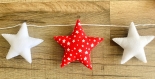 Guirlande d'étoiles, spéciale noël. décoration chambre d'enfant