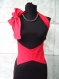 Red-corset bodice