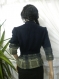Elegant ladies' short coat - bolero  cashmere  with lining