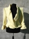 Elegant and stylish ladies yellow jacket