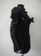 Bolero of black leather