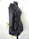 Beautiful and stylish ladies jacket made of velvet and eco leather with elastane