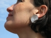 Boucles d'oreilles en argent certifié fairmined - joaillerie éthique