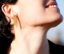 Boucles d'oreilles en argent certifié fairmined plaqué or - joaillerie éthique