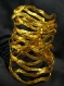 Bracelet en argent certifié fairmined plaqué or - bijoux d'auteur
