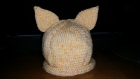 Bonnet oreille de chat tricoter main 