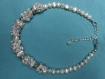 Collier de perles naturelles et perles de keshi