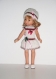 Vêtements compatibles aux poupées: chérie , paola reina, little darling etc de 30 - 33 cm: robe élégante