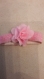 Bracelet élastique pailleté et sa rose 