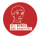 Stickers/autocollants féministes - all women are beautiful