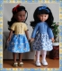 Fiche tricot-couture : robe tricouture (top down) pour poupées de 32-33 cm