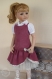 Patron : robe chasuble et chemisier pour poupées maru & friends - 52 cm