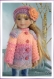 Fiche tricot : snow time - veste et bonnet pour poupées fashion friends et little darlings