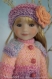 Fiche tricot : snow time - veste et bonnet pour poupées fashion friends et little darlings