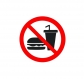 Sticker 10cm alimentation interdite