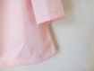 Robe blouse coton rose fille taille 2 ans