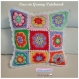 Coussin granny patchwork
