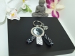 Yin yang/porte clés:bijou de sac/ cabochon -- image 