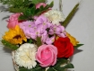 Composition en fleurs de savon fait main idée cadeau original et unique pour le plaisir d'offrir