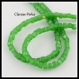 50 perlas cristal facetado imitación jade multicolores 2,5x2,5mm agujero 0,5mm
