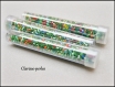 Tubo +700u rocallas cristal multicolor ancho 2-3mm 1mm