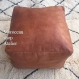 Morrocan leather pouf,beautiful handmade moroccan leather pouffes