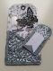 Etiquette tag fairy ou marque-page en carton papier et embellissements divers. fait main dimensions 8x16 cm