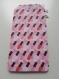Etiquette tag girl ou marque-page en carton papier et embellissements divers. fait main dimensions 8x16 cm