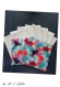 Lot de 8 feuilles essuie-tout réutilisable lavable - paper towels reusable washable,ecologique,zero dechet,cousu main,au fil d' emilie