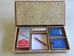Boîte de jeux réalisée selon la méthode du cartonnage