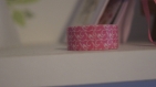 3 m x 1.5 cm washi masking tape ruban autocollant arabesque rose