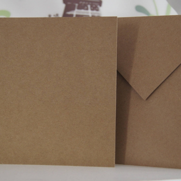 8 cartes / enveloppes 15x15 cm : accessoires-mariage par ladiescrap