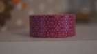 3 m x 1.5 cm washi masking tape ruban autocollant motif fuchsia