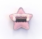 Barrette anti glisse  pour bébé ou petite fille étoile perles sequins roses
