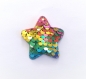 Barrette anti glisse  pour bébé ou petite fille étoile perles sequins multicolores