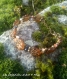 Bracelet perles nature lierre