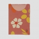 Porte carte rose (carte bleue, carte vitale, cartes magasins...) 100% coton