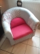 Fauteuil club patchwork