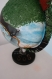 Mappemonde objet de décoration lampe maquette artisan fait main tableau peinture collage art moderne toile cadeau